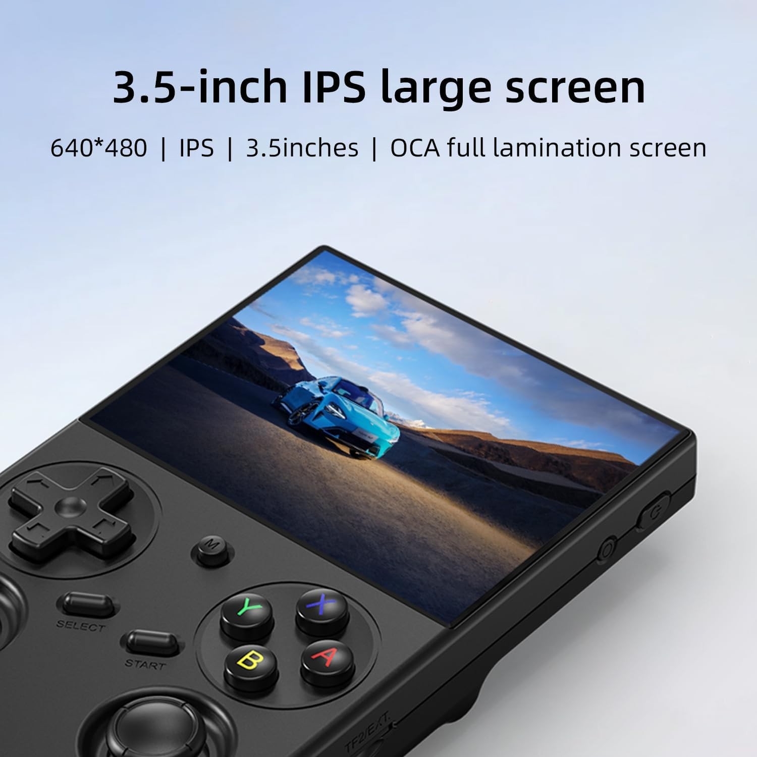 Portable G350 Retro Gaming Console with 3.5» Screen, 64GB & 4371 Classic Games