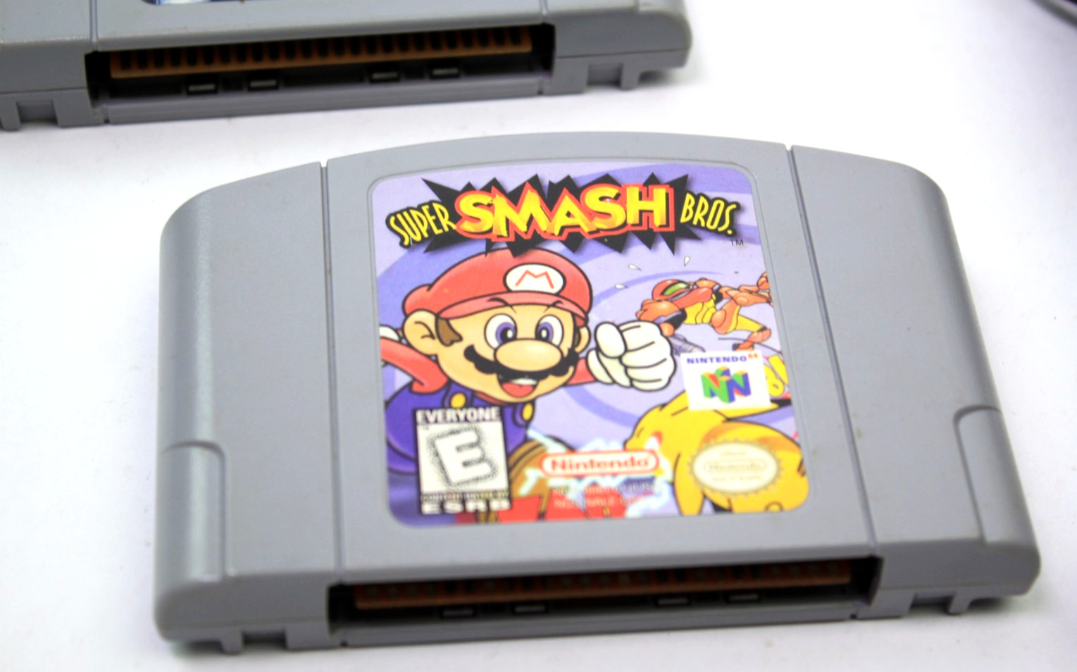 Nintendo 64 N64 Console NUS-001 w/ 2 Games Super Smash Bros – Shadow Man