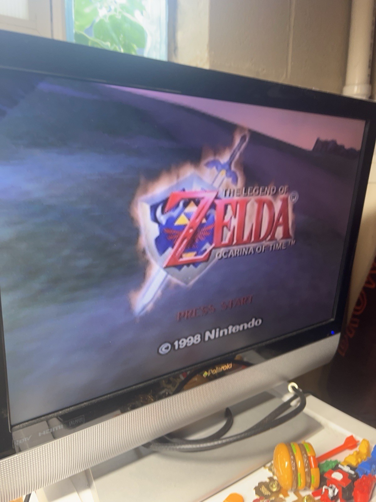Tested Nintendo 64 Console With Two Controllers and Memory Card