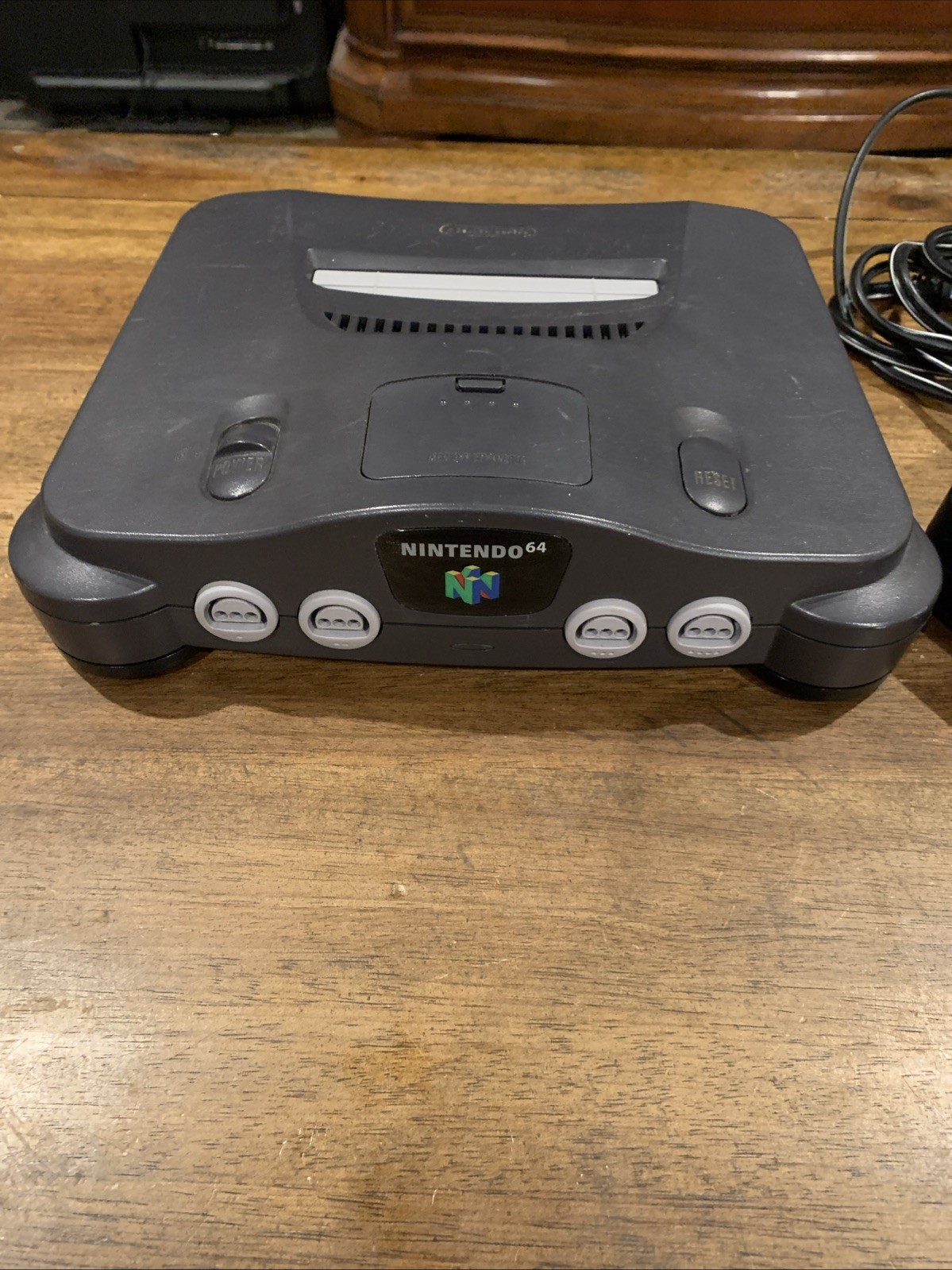 Nintendo 64 Console, Power Supply, AV Cables, Expansion Pack & Controller