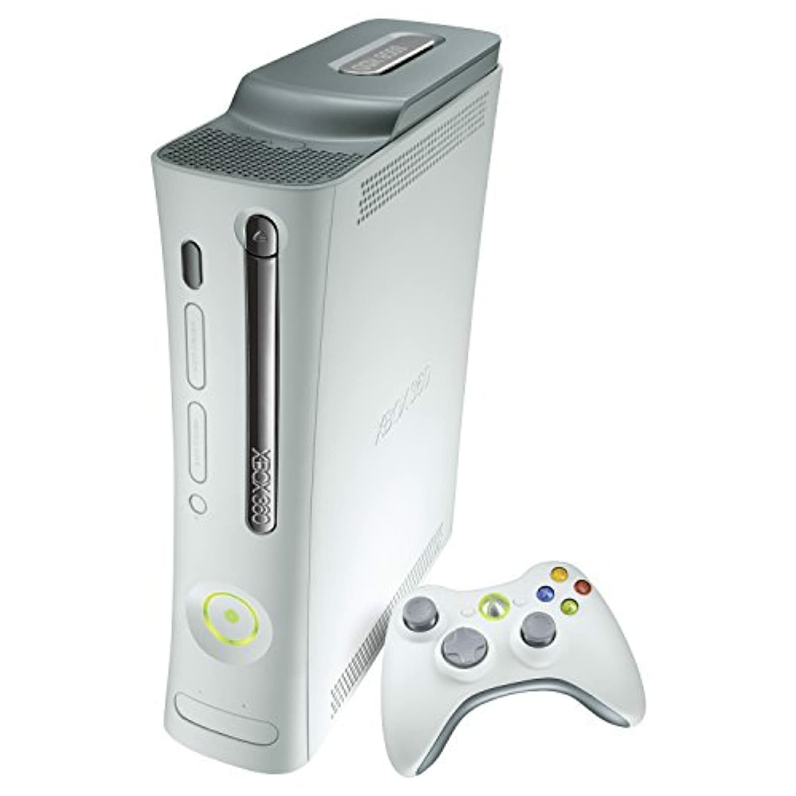 Microsoft Xbox 360 Pro System W/20GB Video Game System White Console Video 7Z