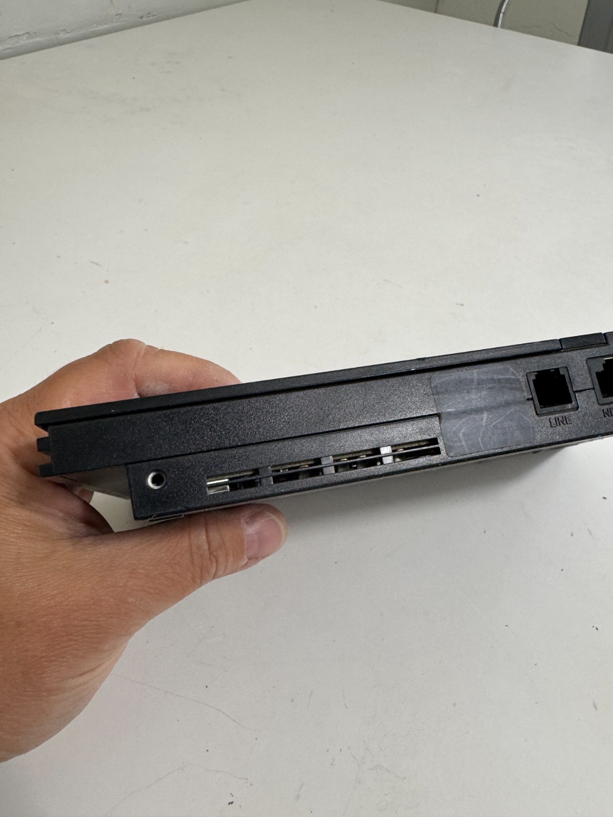 PlayStation 2 Slim SCPH-70012 Console Untested No Pwr Crd 2 Controllers (e31)