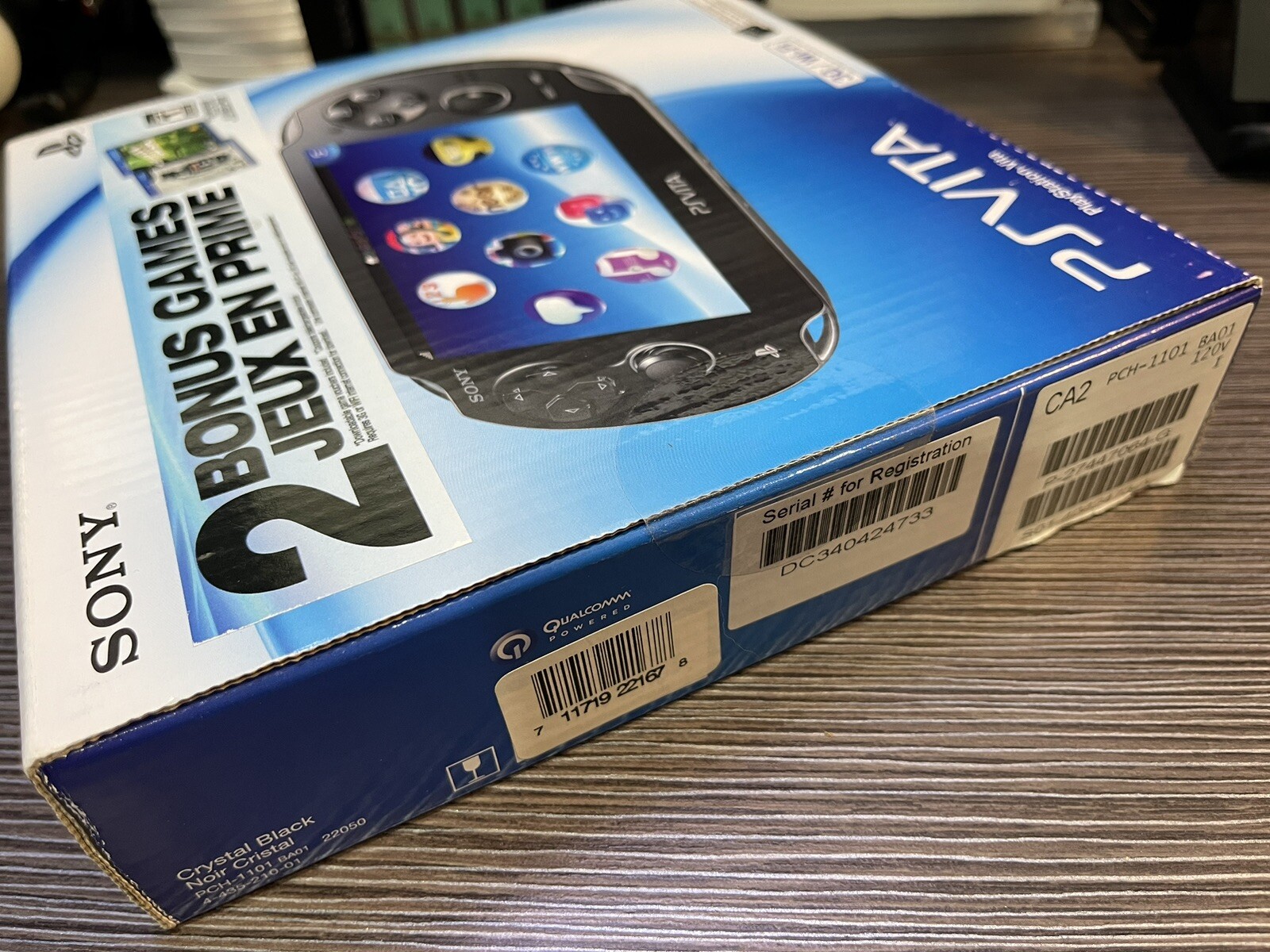 ULTRA RARE Sony PlayStation Vita 3G/Wi-Fi 512MB Handheld Console – NORTH AMERICA