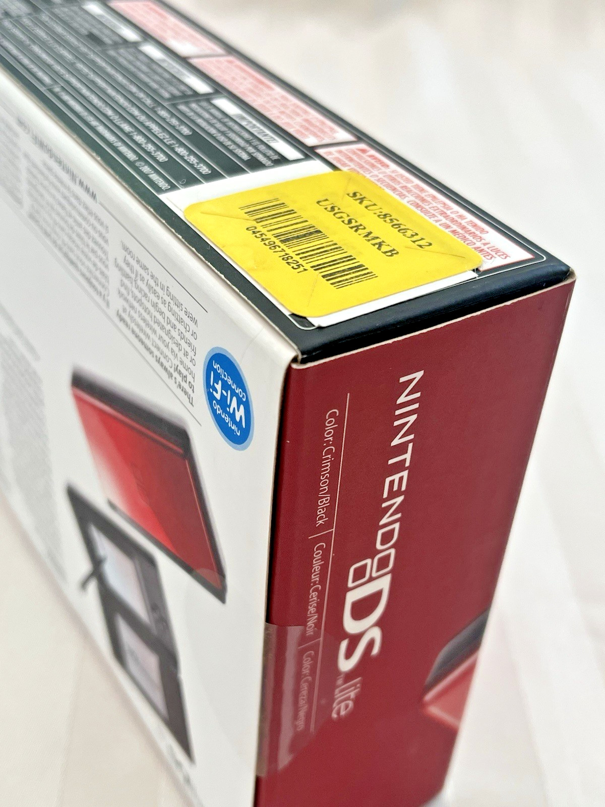 Nintendo DS Lite Crimson USG-001 Near-CIB Tested/Working – VERY NICE CONDITION!