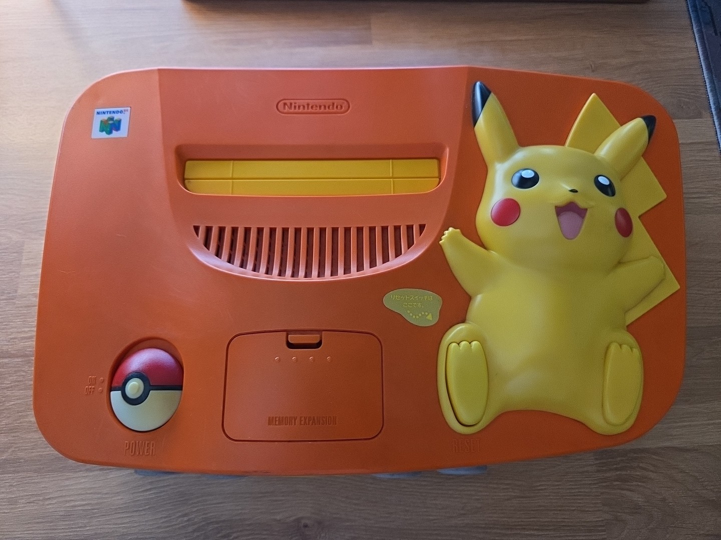 Nintendo 64 Pokemon Pikachu OEM Pokémon Console *REGION FREE*