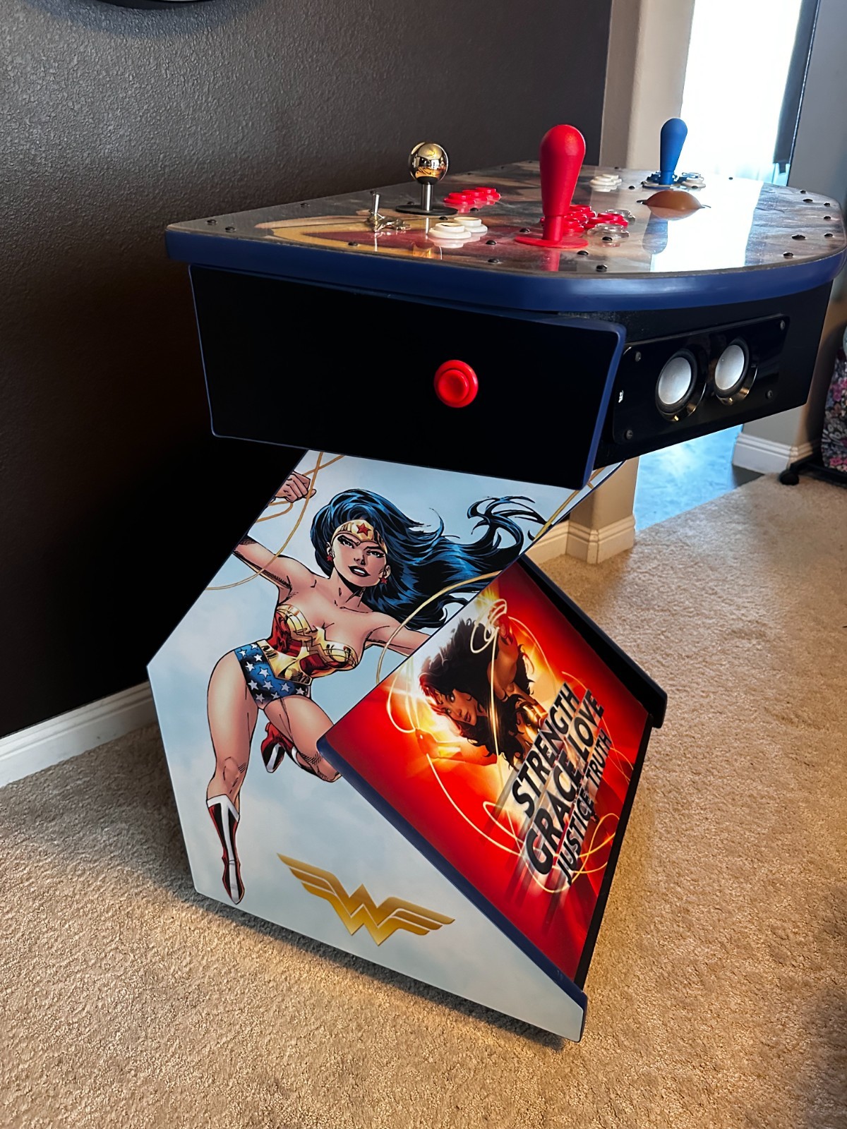 Arcade PEDESTAL Gaming System 2 Player HDTV HDMI MAME ™