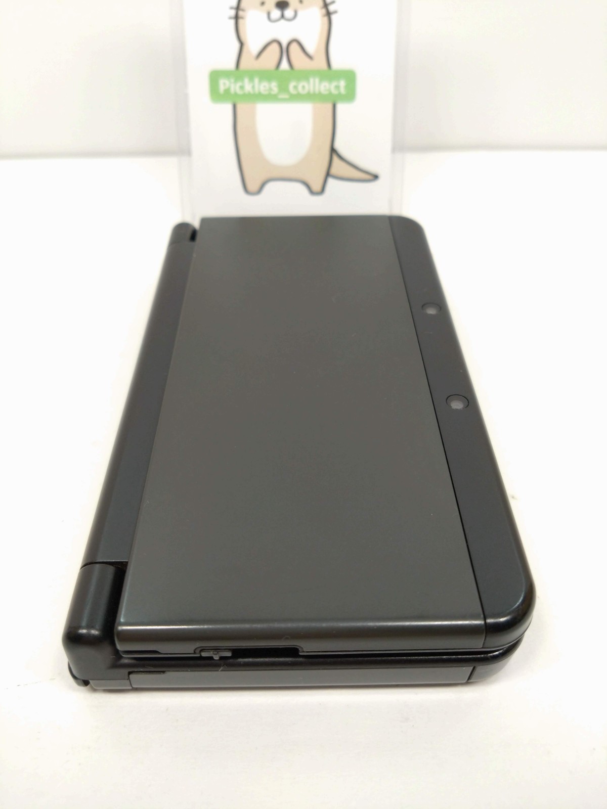 Nintendo New 3DS Black KTR-001 w/4GB Stylus language Japanese Tested 0511A