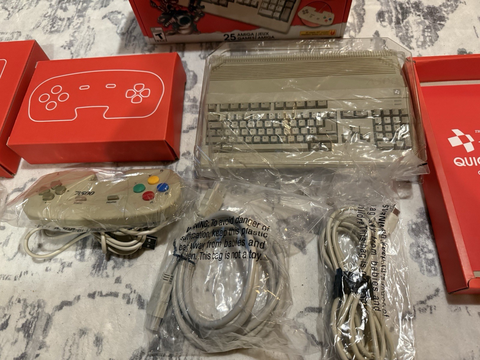 The A500 Mini (25 Amiga games)