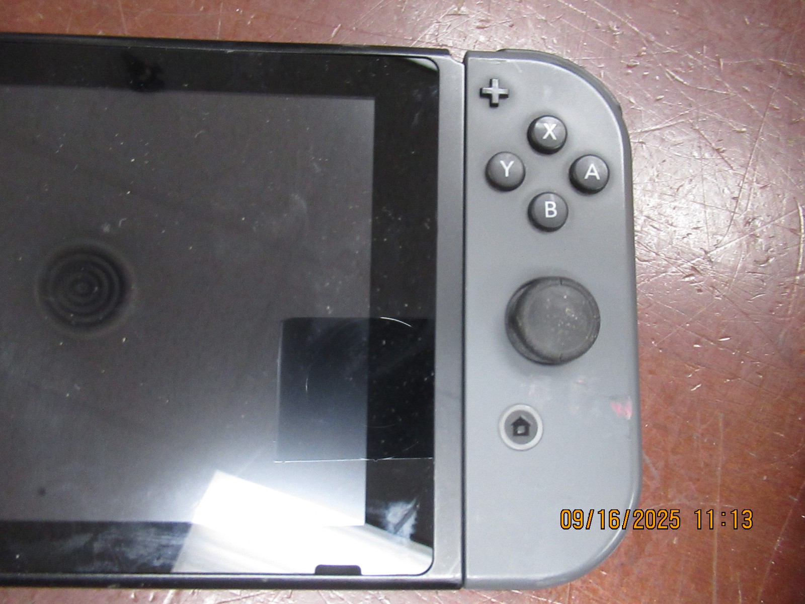 Nintendo Switch HAC-001 32GB Console with Gray Joy‑Con, Type-C Cable