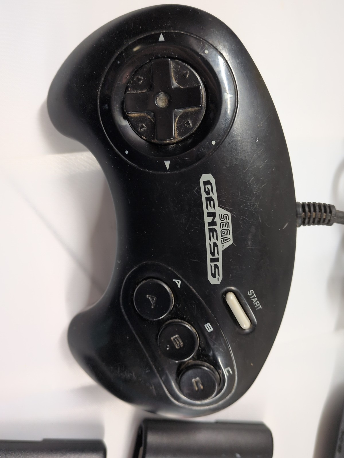 Original SEGA GENESIS Console MK-1601 System + Controller Cords 3 Games Tested