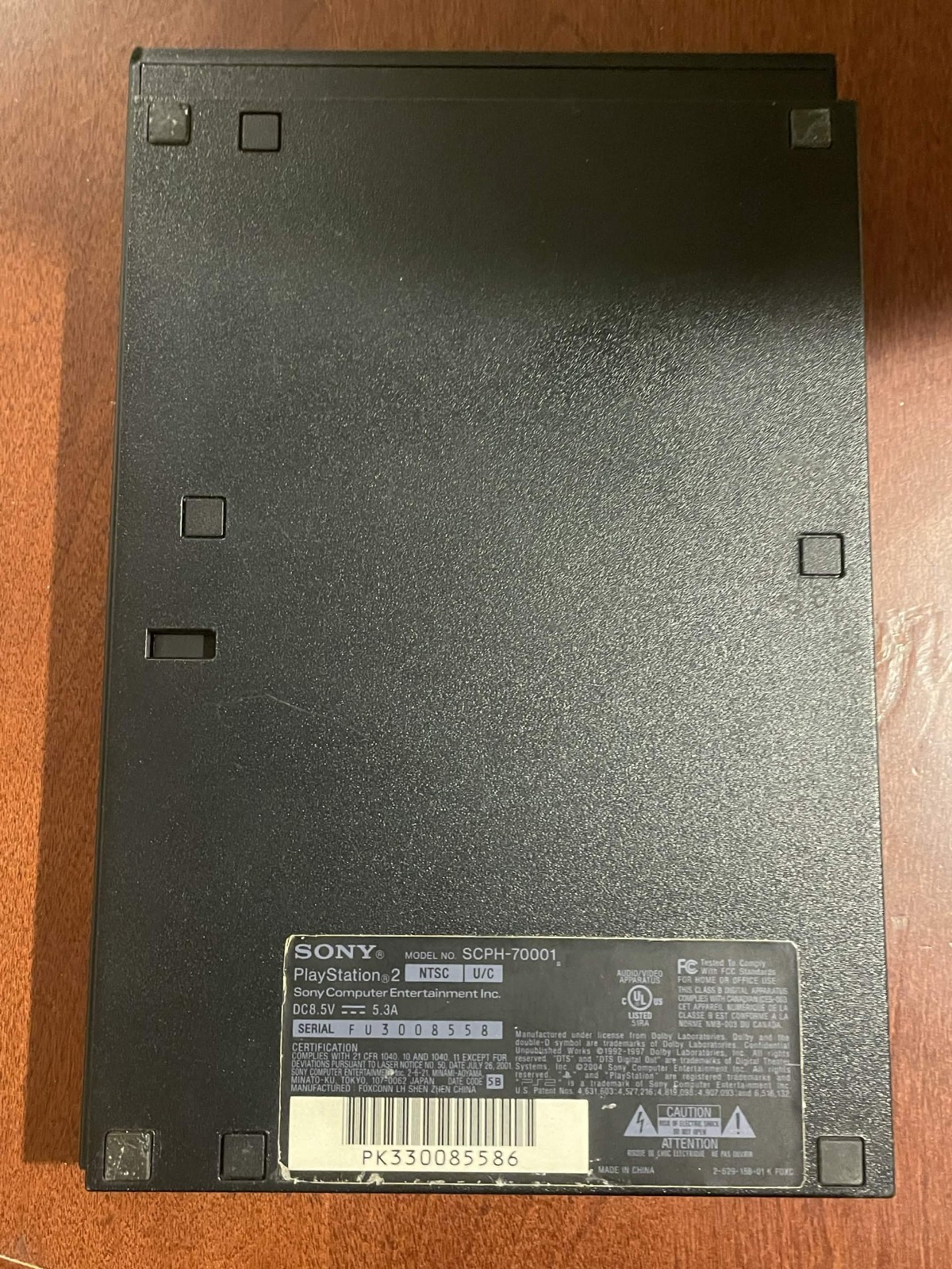 Sony Ps2 Slim SCPH-70001 Playstation 2 Console Only Black Tested Reads all Discs