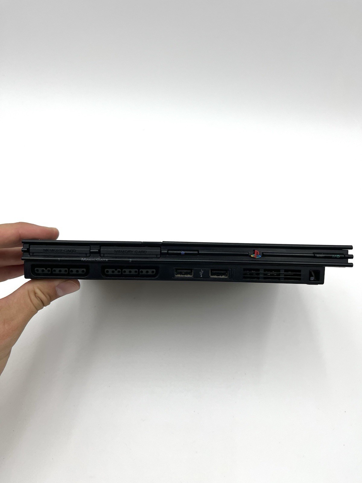 Playstation 2 PS2 Slim SCPH-70001 Console Bundle Lot 2 Games 2 Controllers READ!