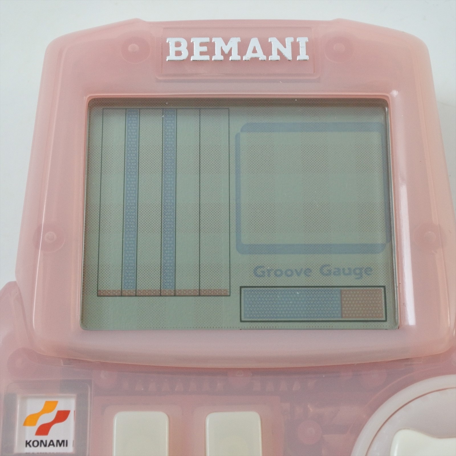 LCD BEMANI POCKET HELLO KITTY Handheld Console + Headphone Boxed Konami 1165