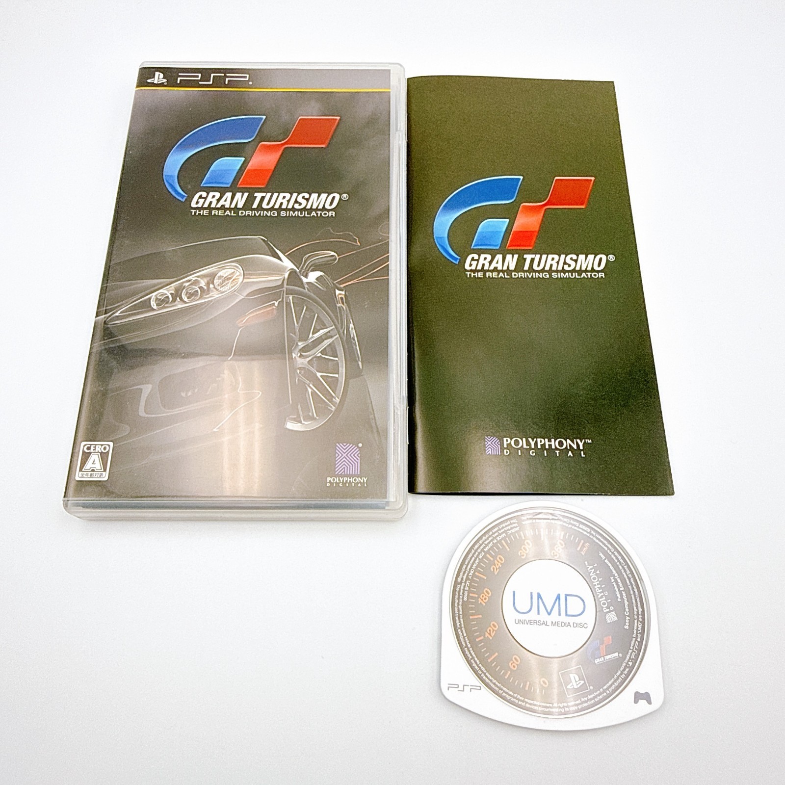 Sony PSP-3000 Console Gran Turismo Limited Region free w/Pouch etc, – Very Good