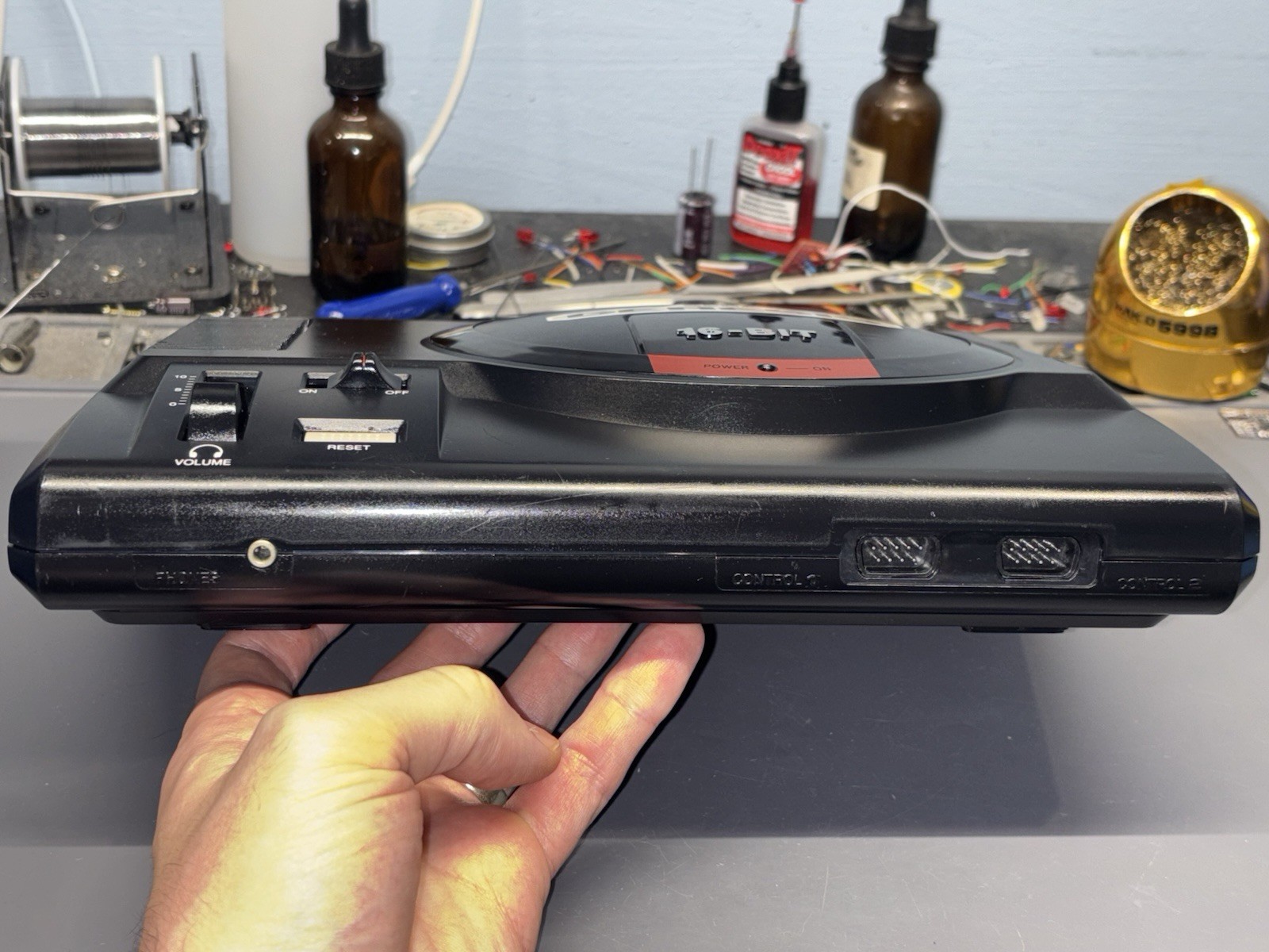 Ultimate Sega Genesis 3BP Triple Bypass RGB Headphone Restoration Recapped