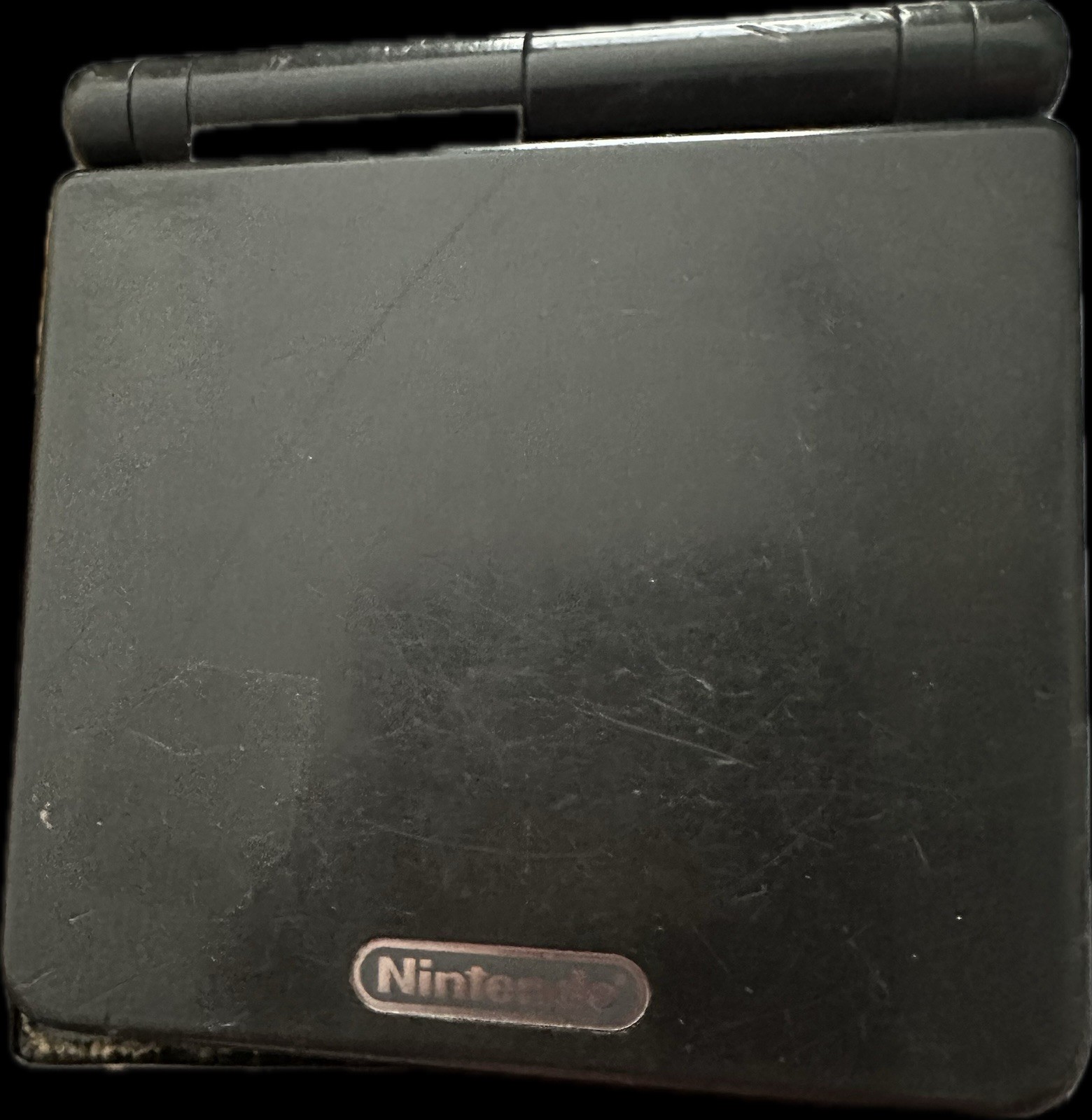 Nintendo Gameboy Advance SP AGS001 Black Handheld System Console FOR PARTS