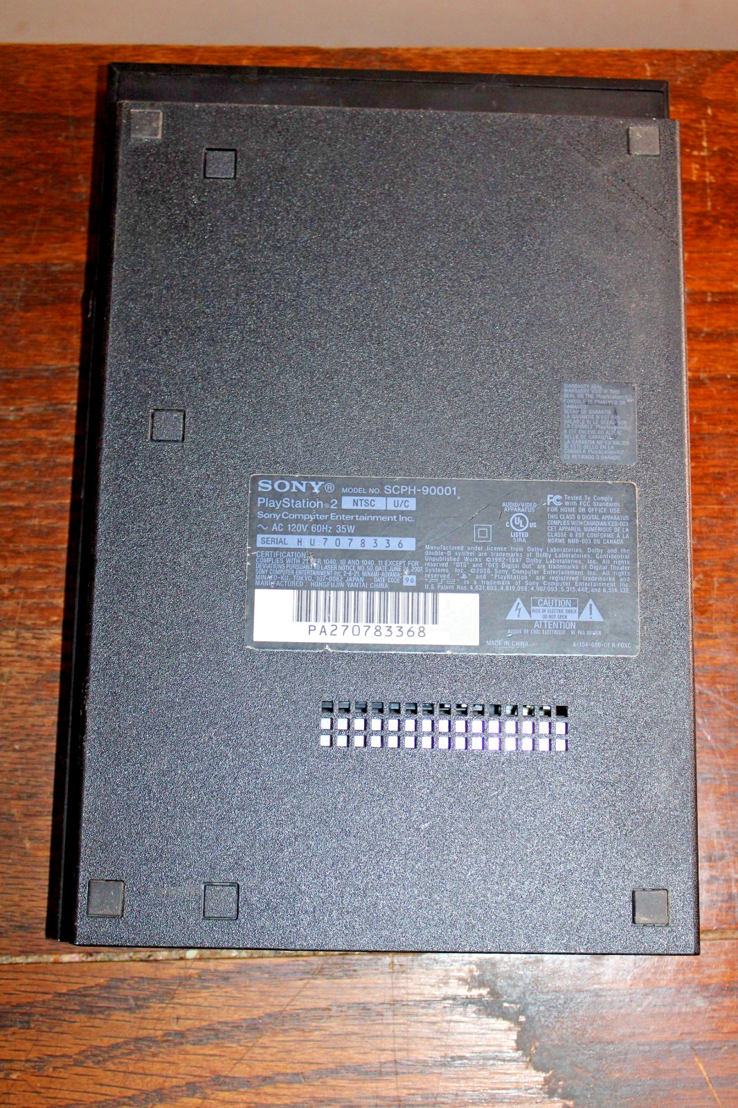 Sony PlayStation 2 PS2 Slim SCPH-90001 Console- Complete System – Fully Tested