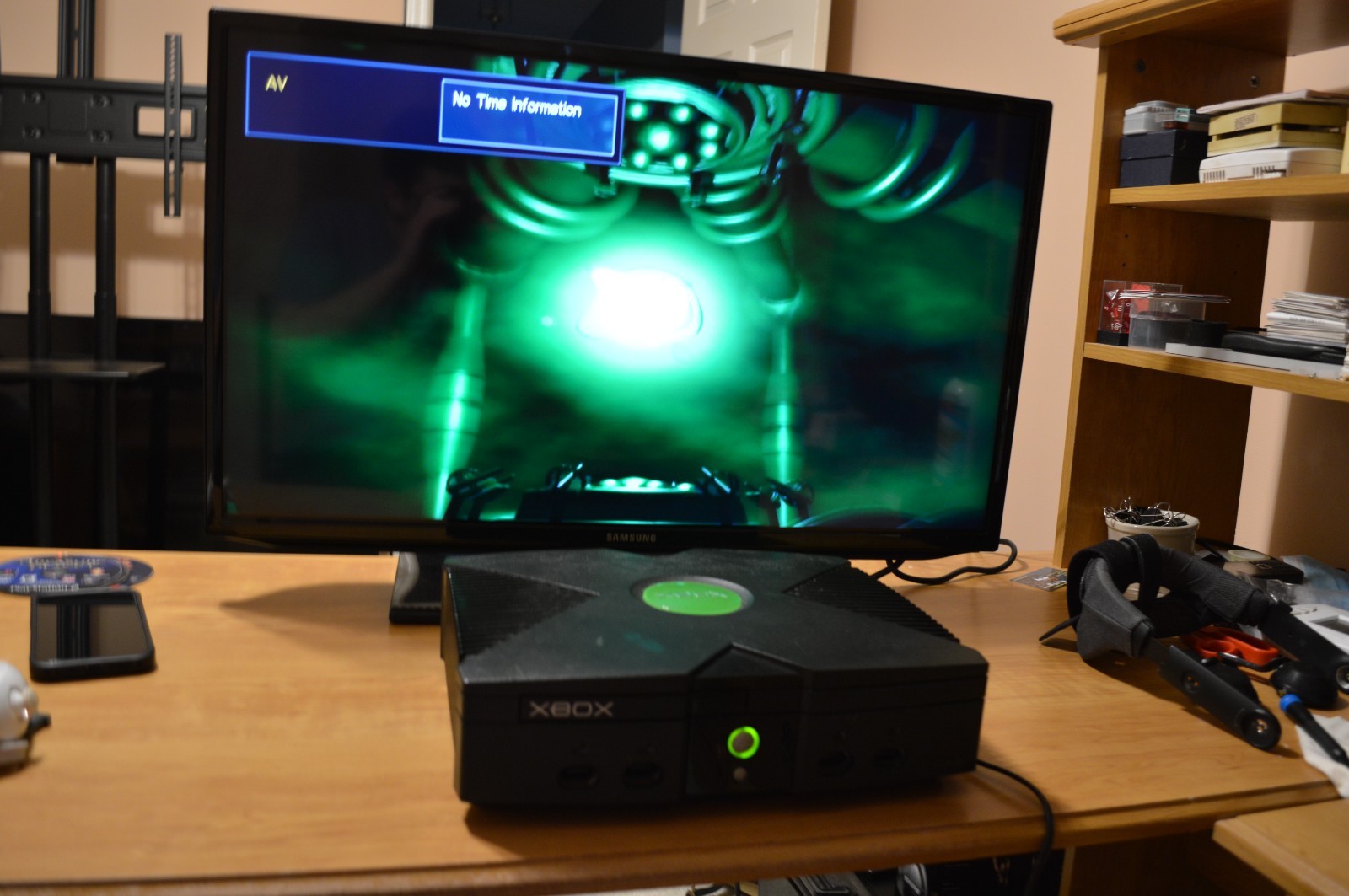 Original Microsoft Xbox (Disc Tray Stuck) (See Description)