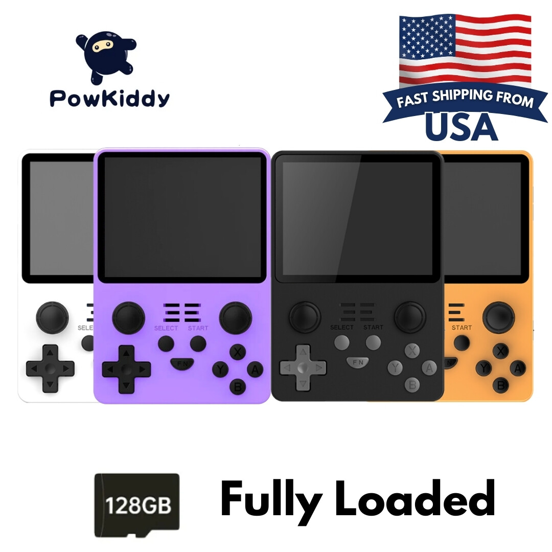 Powkiddy RGB20S Retro Handheld Game Console 128GB Linux System