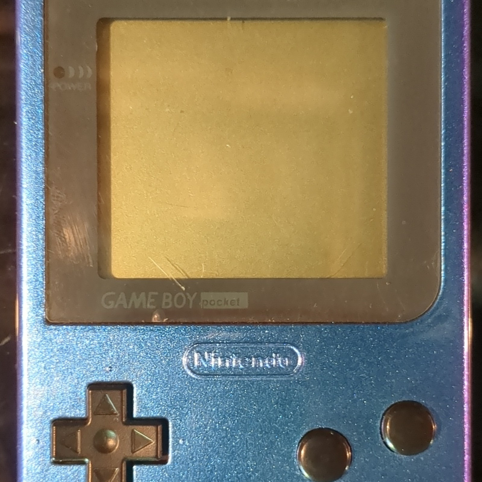 Nintendo Game Boy Pocket Indigo Handheld System MGB-001