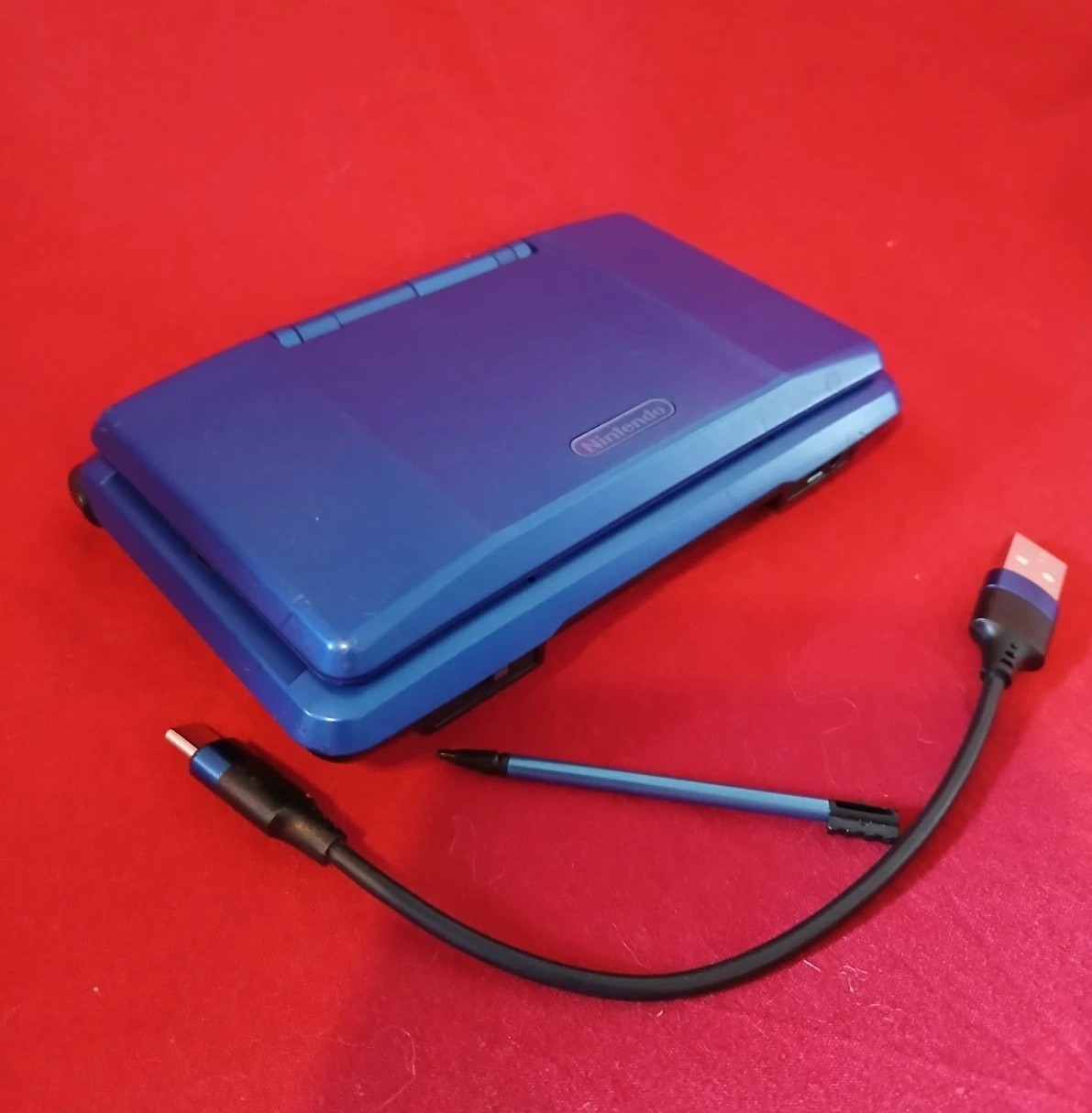 Nintendo DS Custom -Type C- Cobalt Blue Handheld System Original Nintendo DS