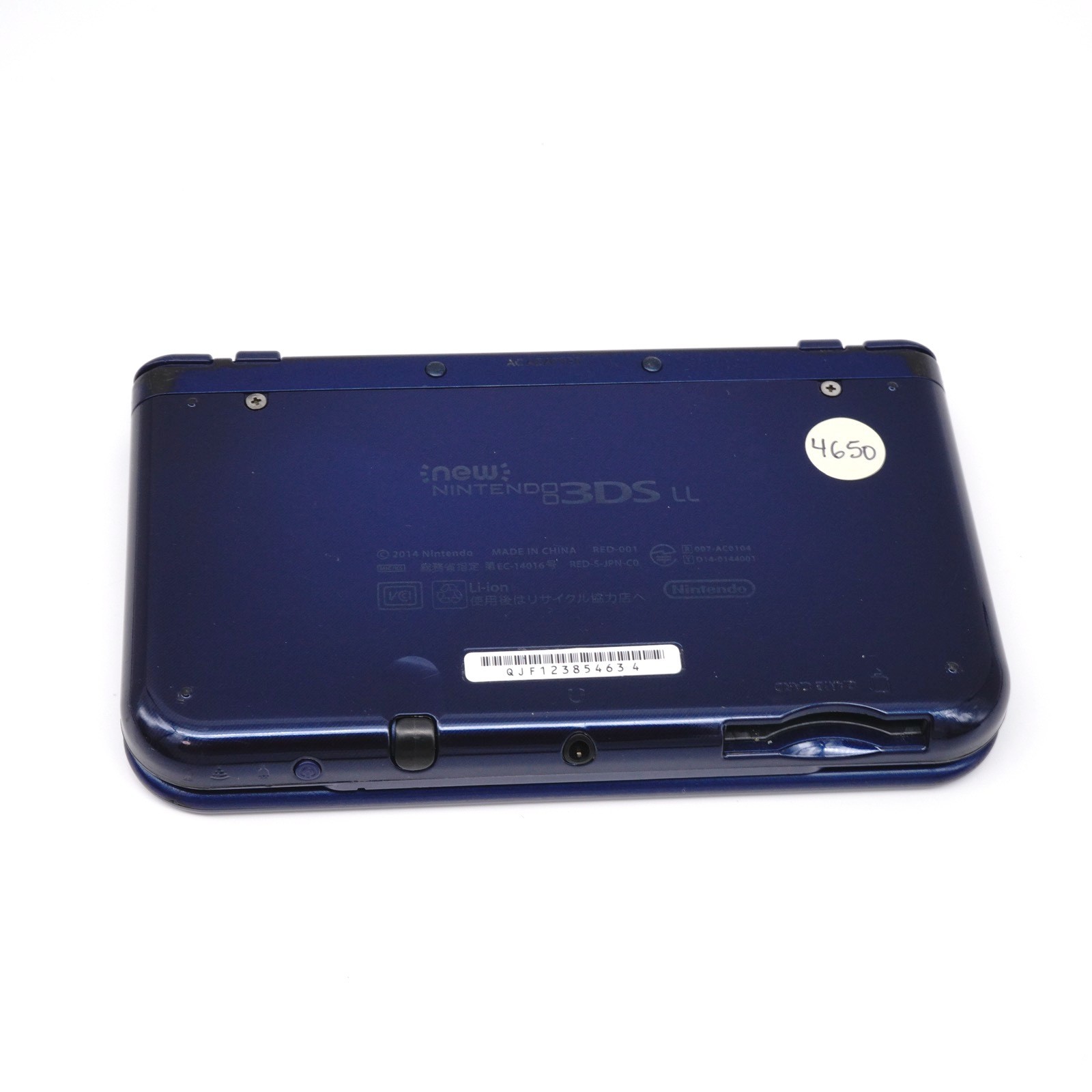 Nintendo NEW 3DS LL XL Metallic Blue Console w/ Extras (USA Seller)