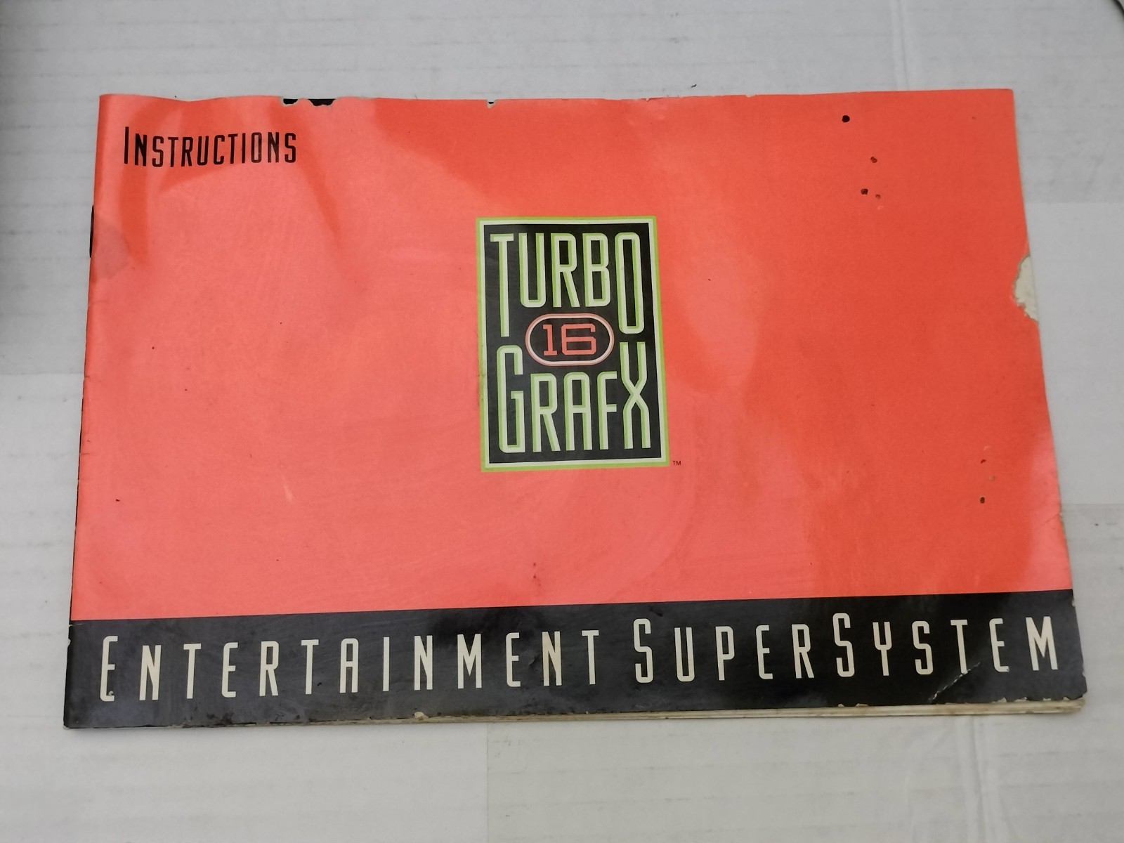 NEC Turbo Grafx-16 Console W/ Cables Controller & 5 GAMES Cleaned & All Tested
