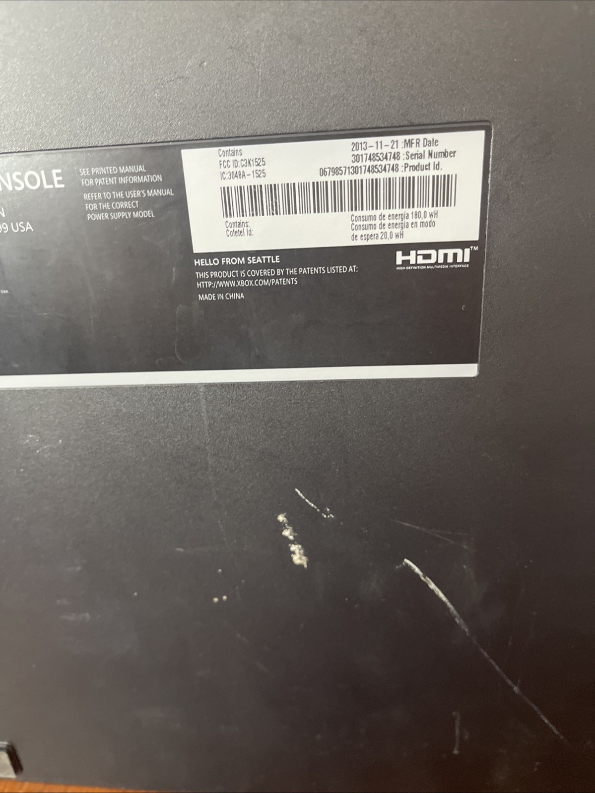 Microsoft Xbox One 1540 500GB Gaming Console