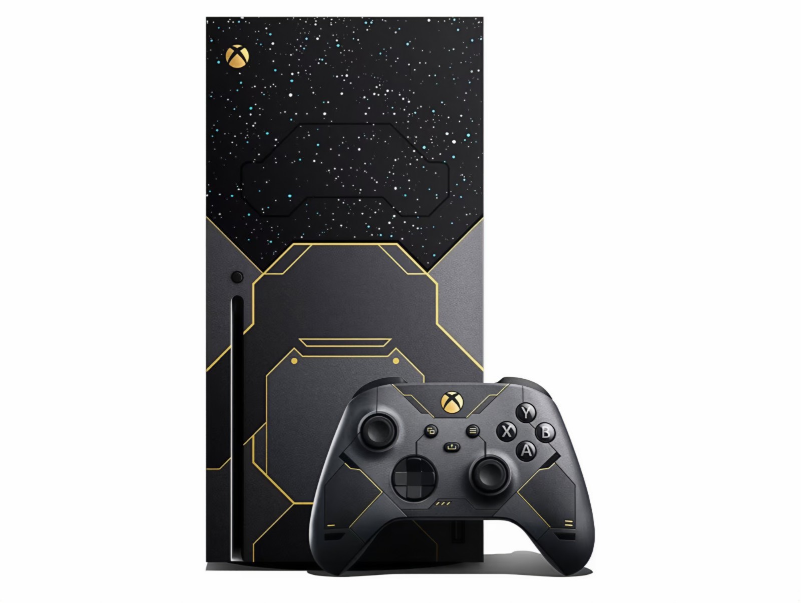 NEW-Microsoft Xbox Series X Halo Infinite Limited Edition Bundle 1TB 4K Blu-Ray.