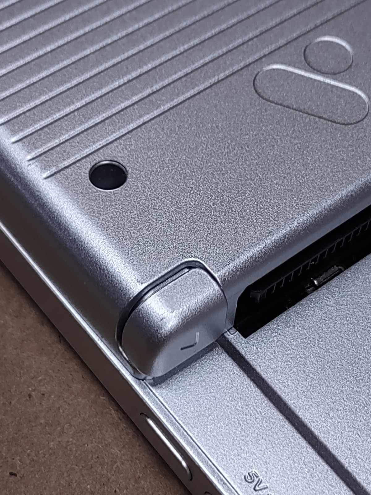 SILVER Analogue Pocket GAMEBOY GBA worn UPDATED