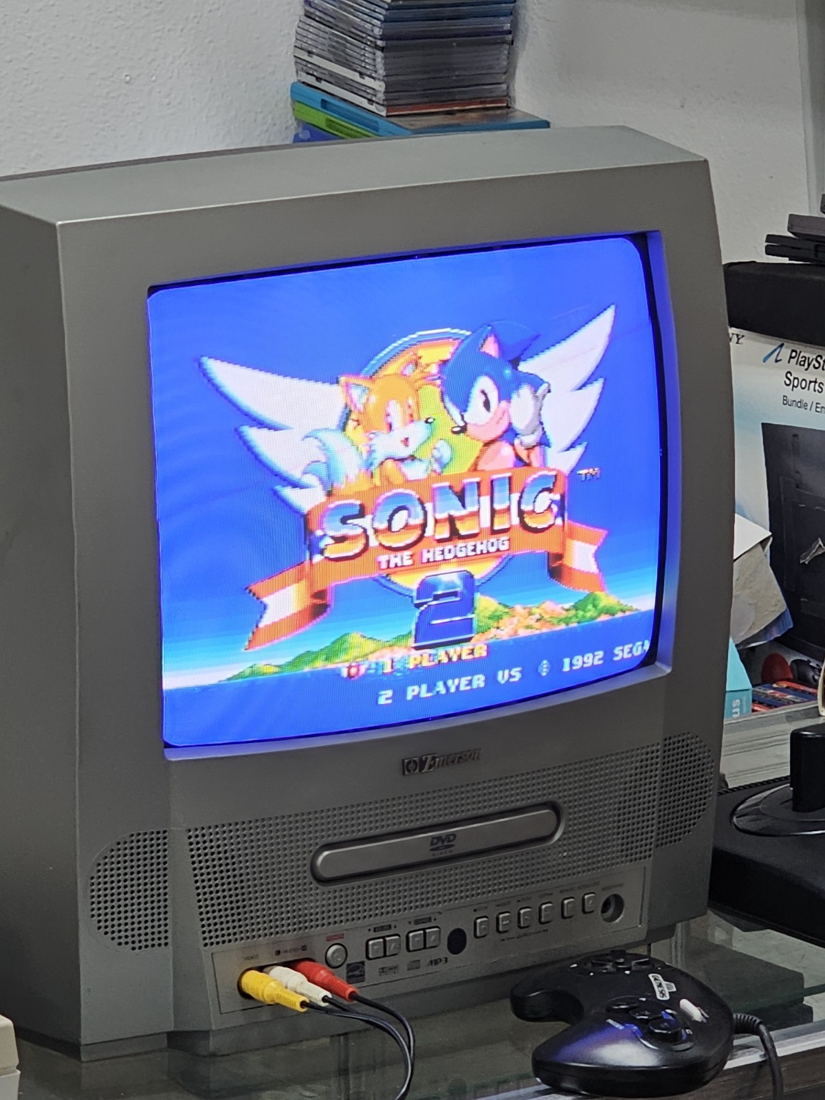 Sega Genesis Model 2 System In Original Box In Great Working Condition Bundle