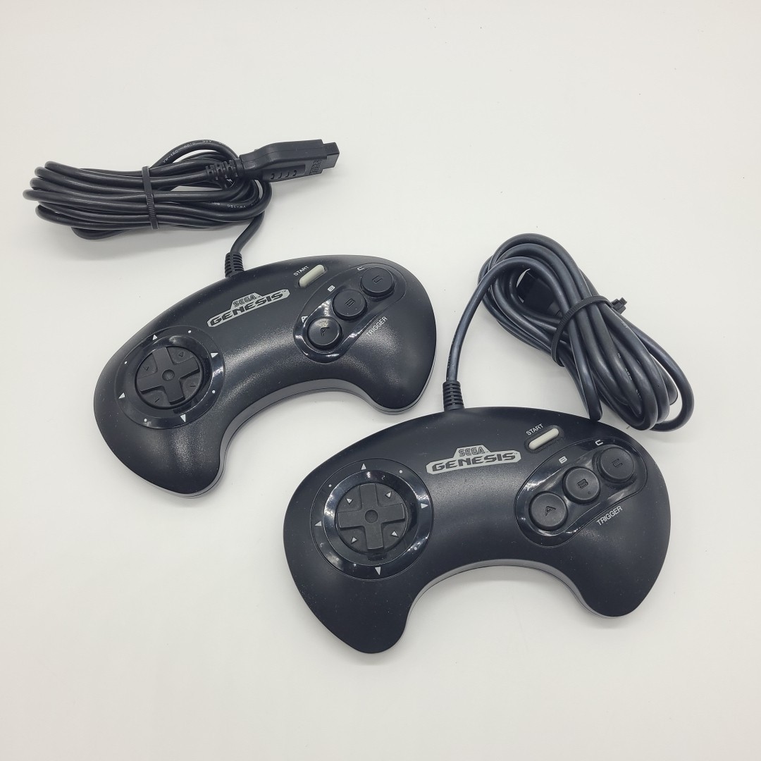 Sega Genesis Sega Sports System NFL Football 94 Console Complete Missing Cushion