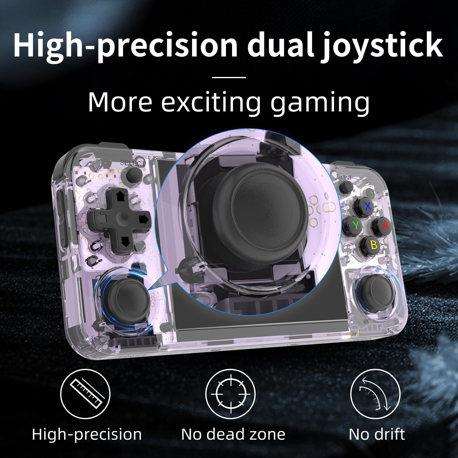 RG35XX H Retro Video Handheld Game Console 3.5 in IPS Screen Linux OS 64G TF …