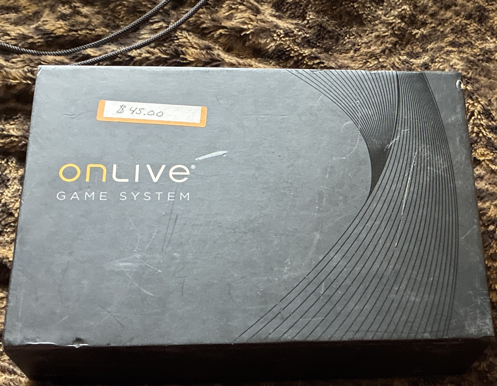 OnLive Microconsole Game System w/ Controller, 1080p, Wi‑Fi, HDMI, Black
