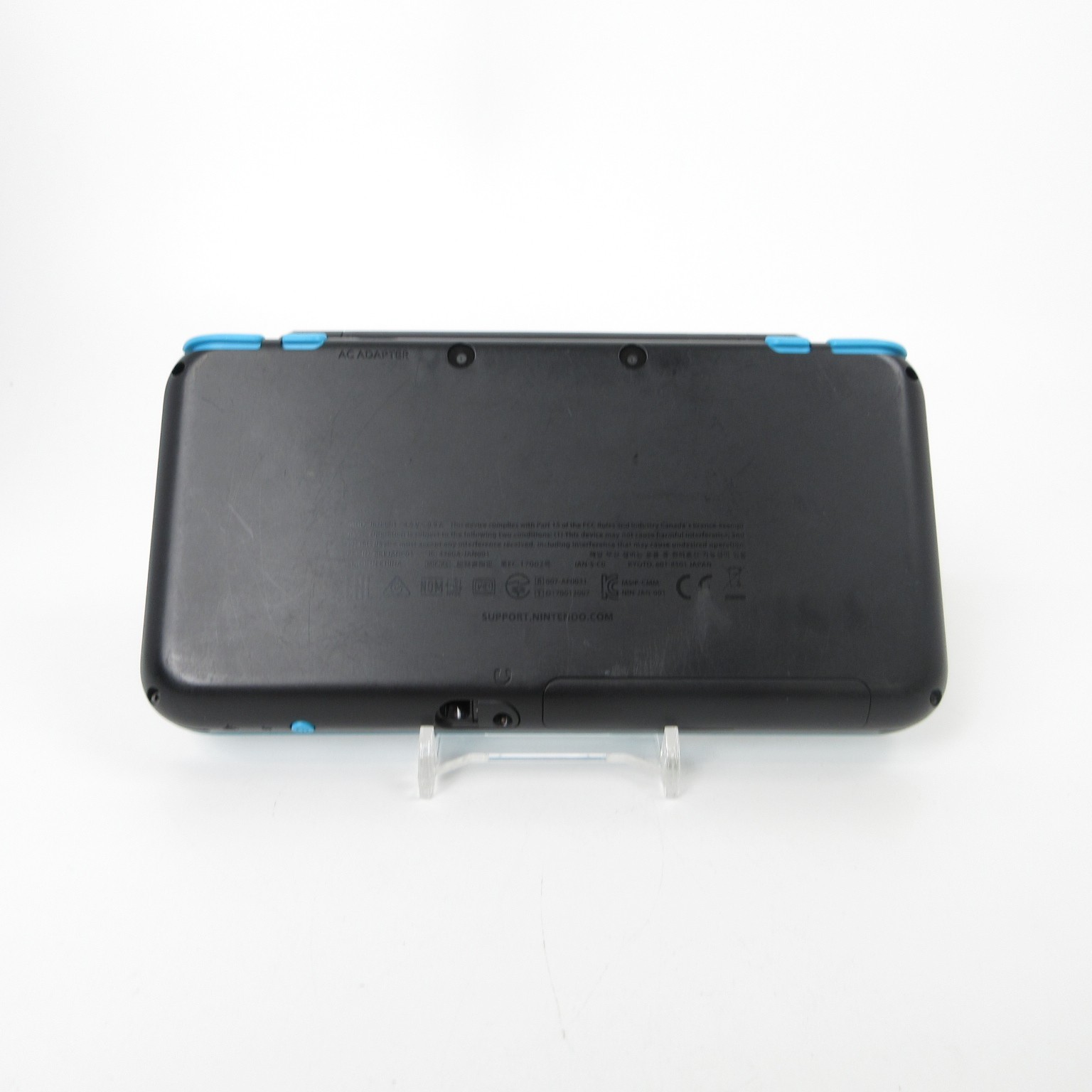 【Excellent】Nintendo New 2DS LL XL Black x Turquoise Console Japan Ver. #Arr0511