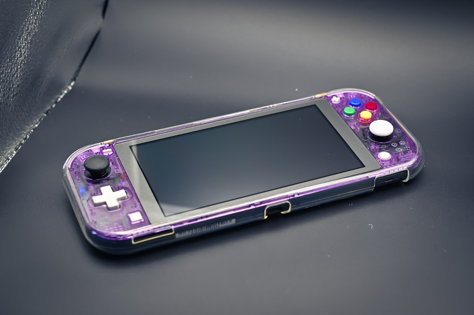 Nintendo Switch Lite 128GB TMR Hall Effect No Drift Custom Purple Bundle