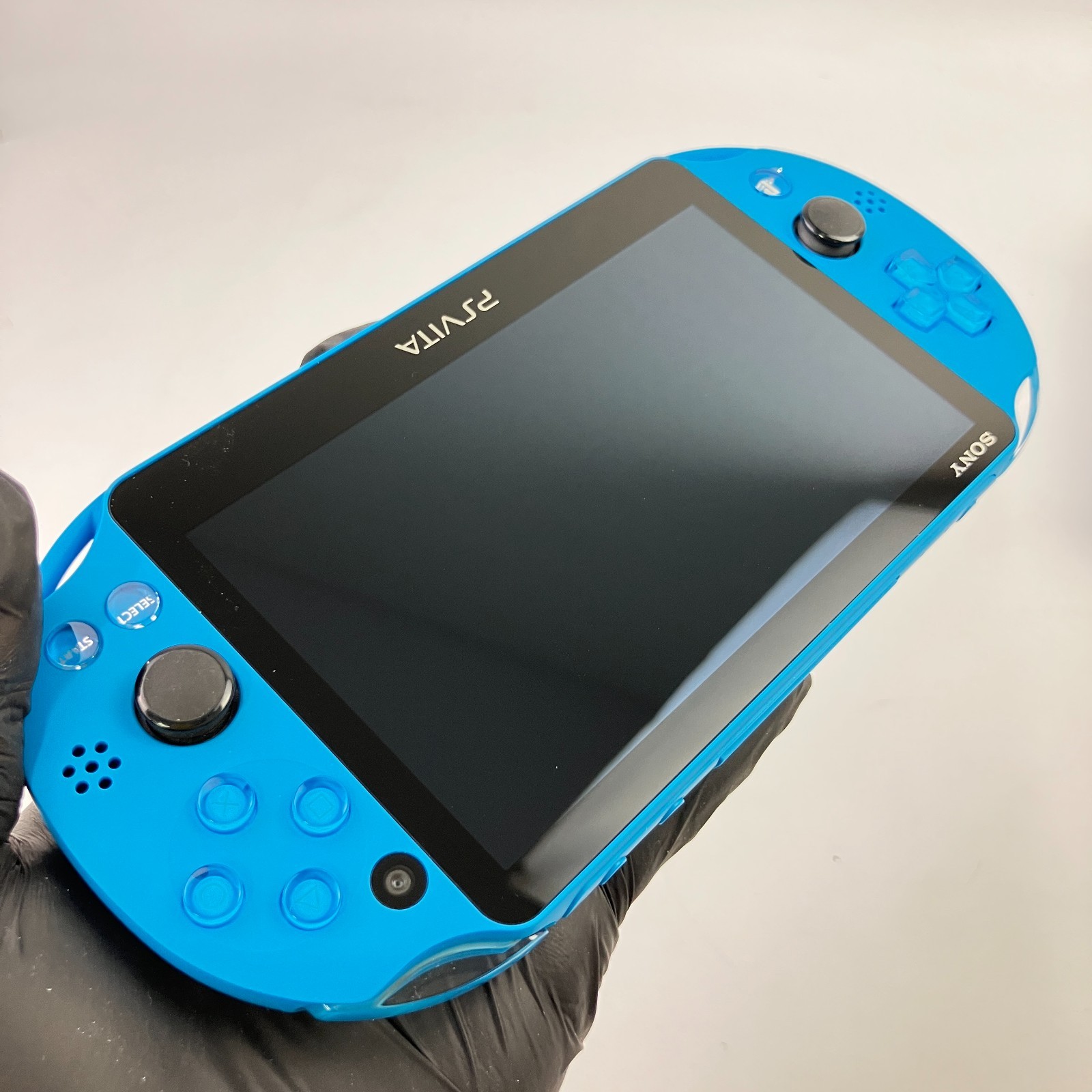 Excellent+ PS Vita PCH-2000 Aqua Blue Console Only PlayStation Region Free 3