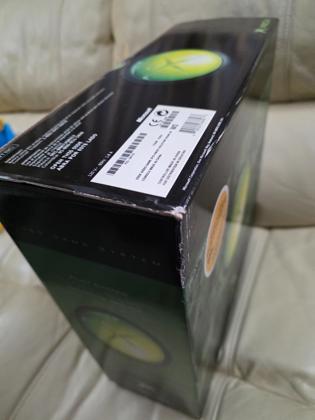 Brand New Factory Sealed Original Xbox Console System RARE! Unopened!