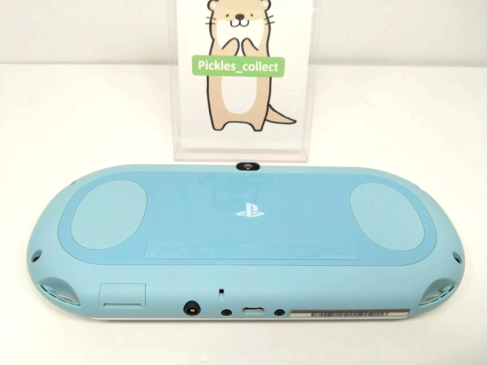 PS Vita 2000 Light Blue White PCH 2000 ZA14 w/Box 8GB PSV Tested Sony 0615H