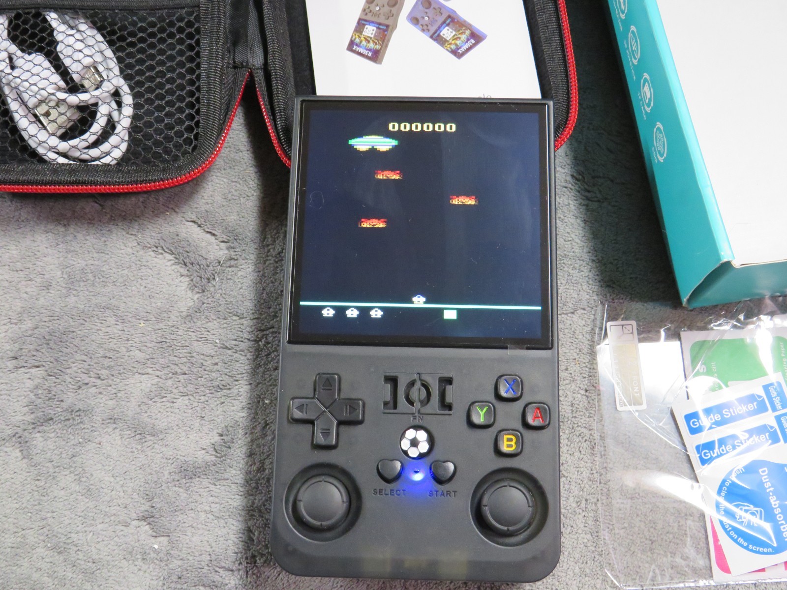 R36MAX Retro OPEN SOURCE Handheld Game Console with 64GB. Built-in Games