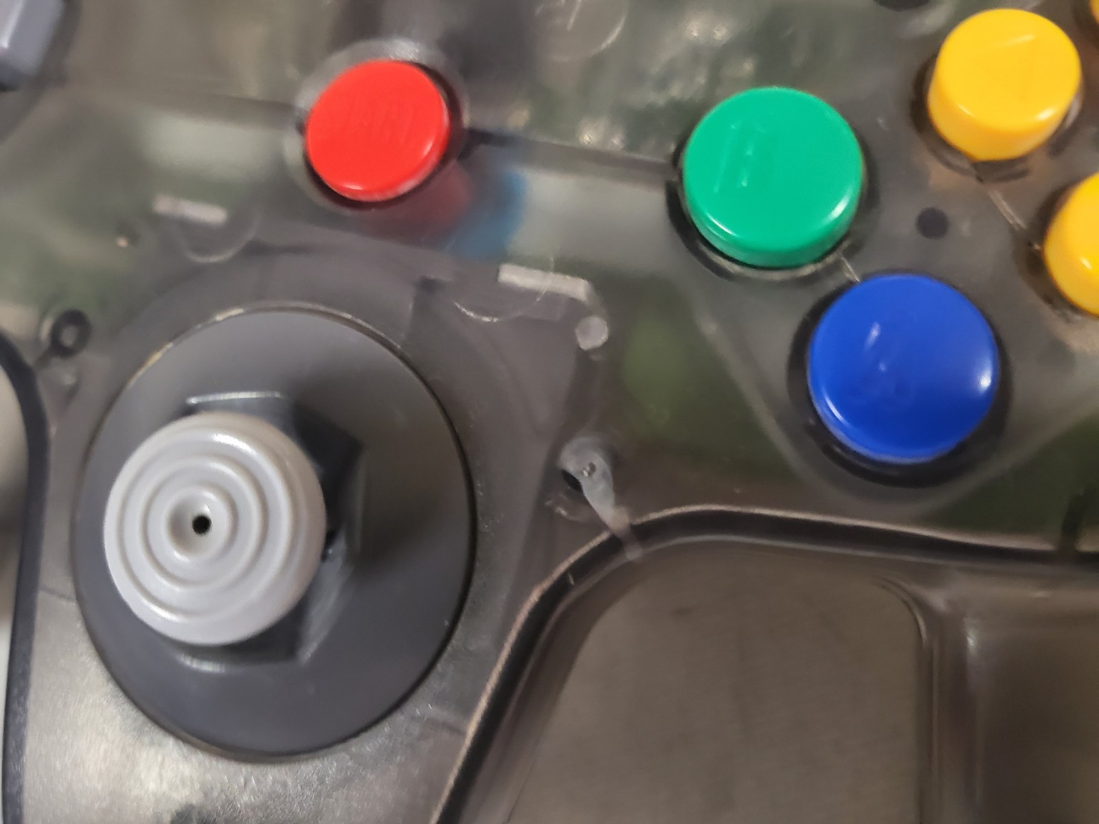 Nintendo N64 Smoke Clear Gray Funtastic Console OEM Controller Expansion READ