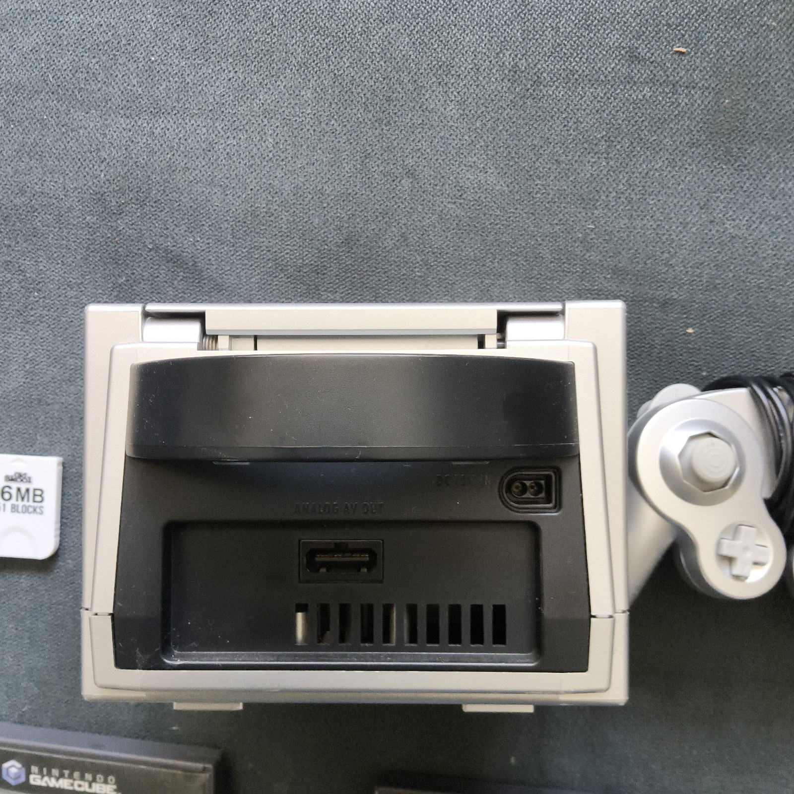 Nintendo GameCube DOL-101(JPN) Silver Console 16MB Controller Mario Sunshine To…