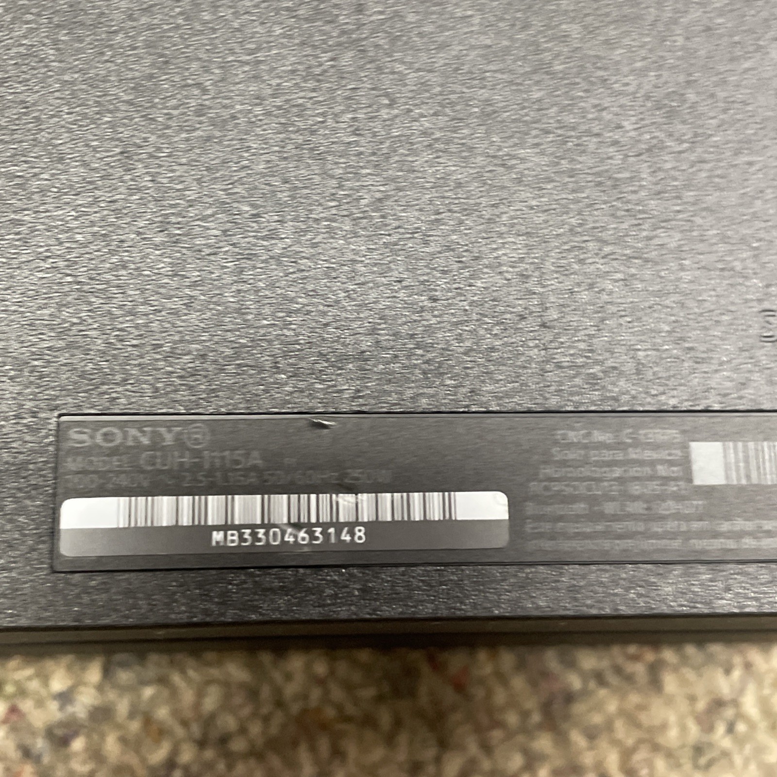 Sony Playstation 4 500GB Black Console PS4 PARTS/REPAIR POWERS ON BAD DISC DRIVE
