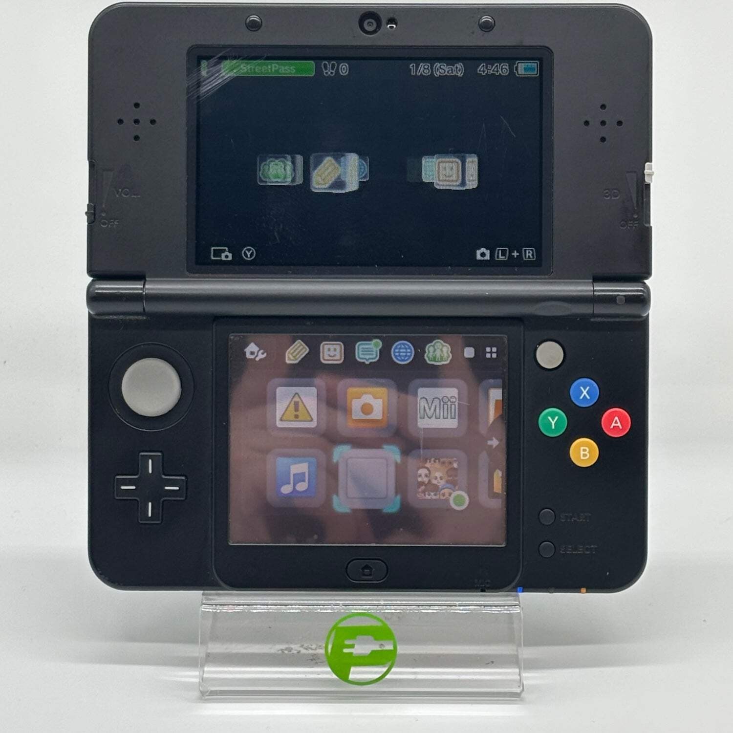 New Nintendo 3DS Handheld Game Console CTR-001 Super Mario Edition Black
