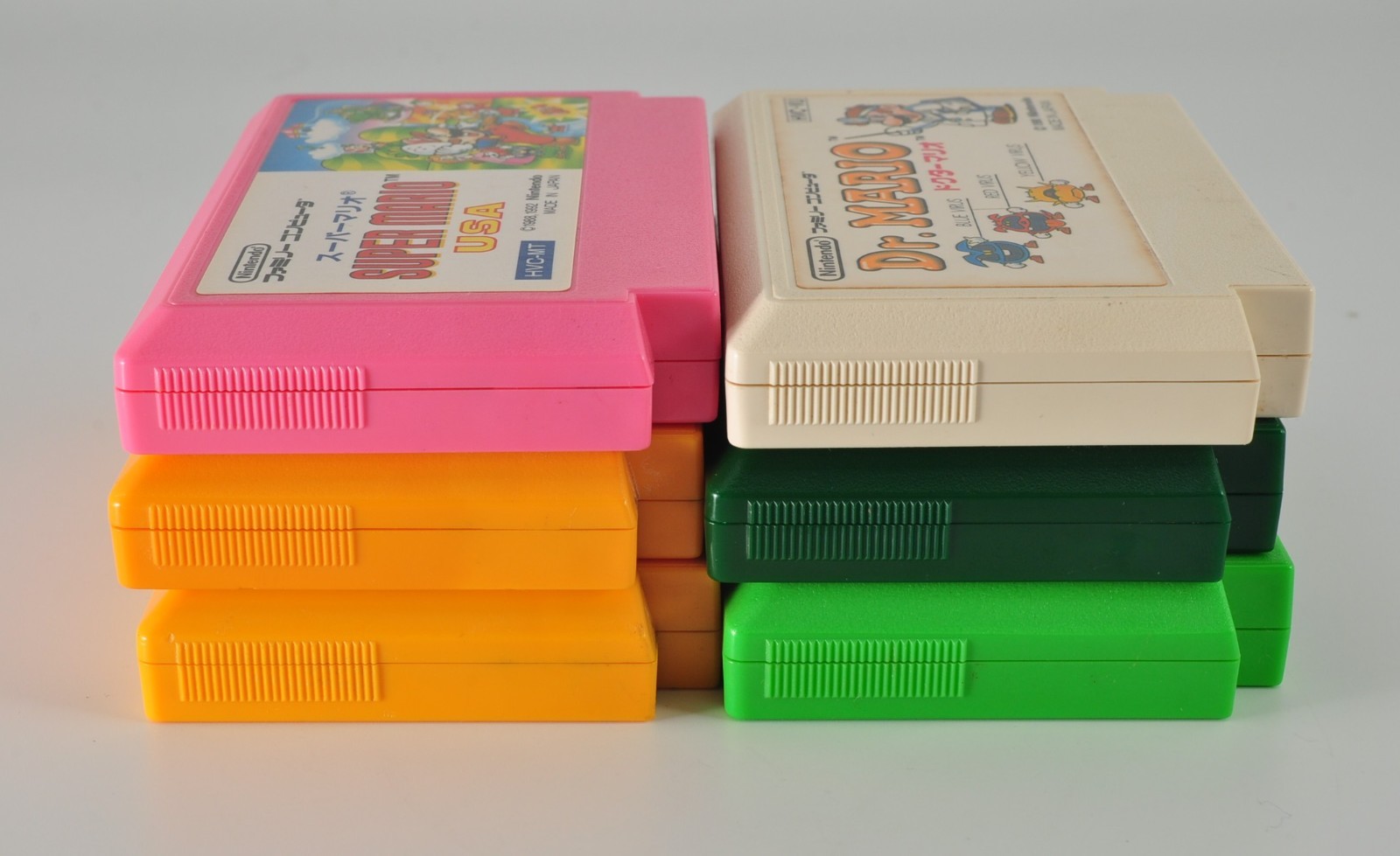 Nintendo New Famicom Console HVC-101 NES with Super Mario 6 Games Region JP
