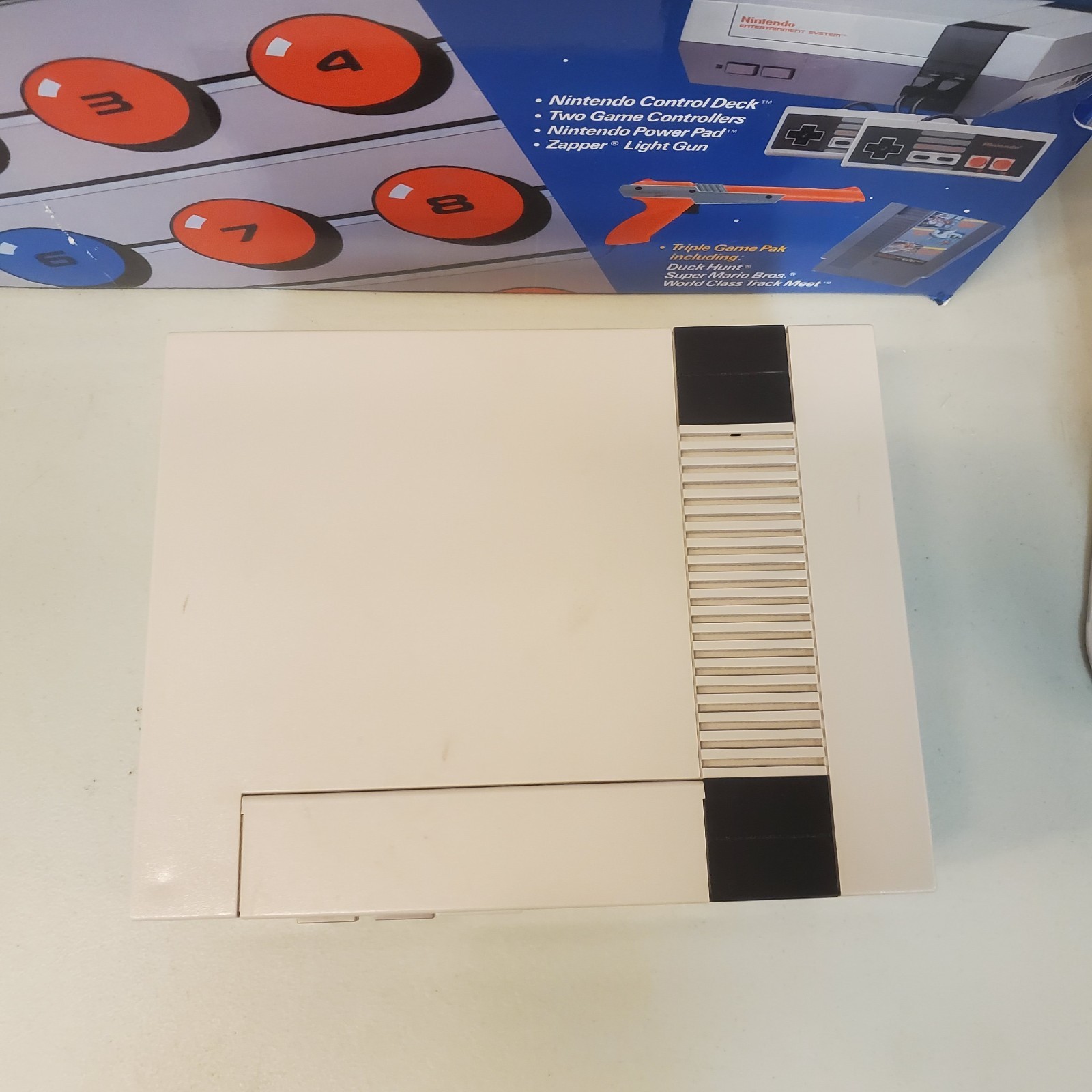 Nintendo Entertainment System NES Power Set CIB | Tested Working W/ Accessories