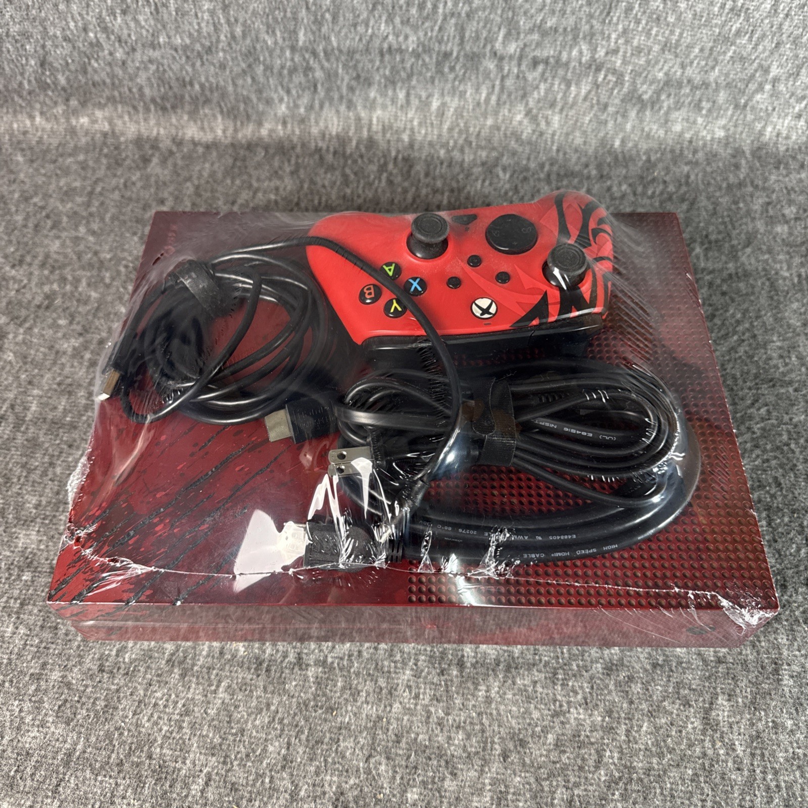 Microsoft Xbox One S Gears of War 4 Limited Edition 2 TB Crimson Red Console