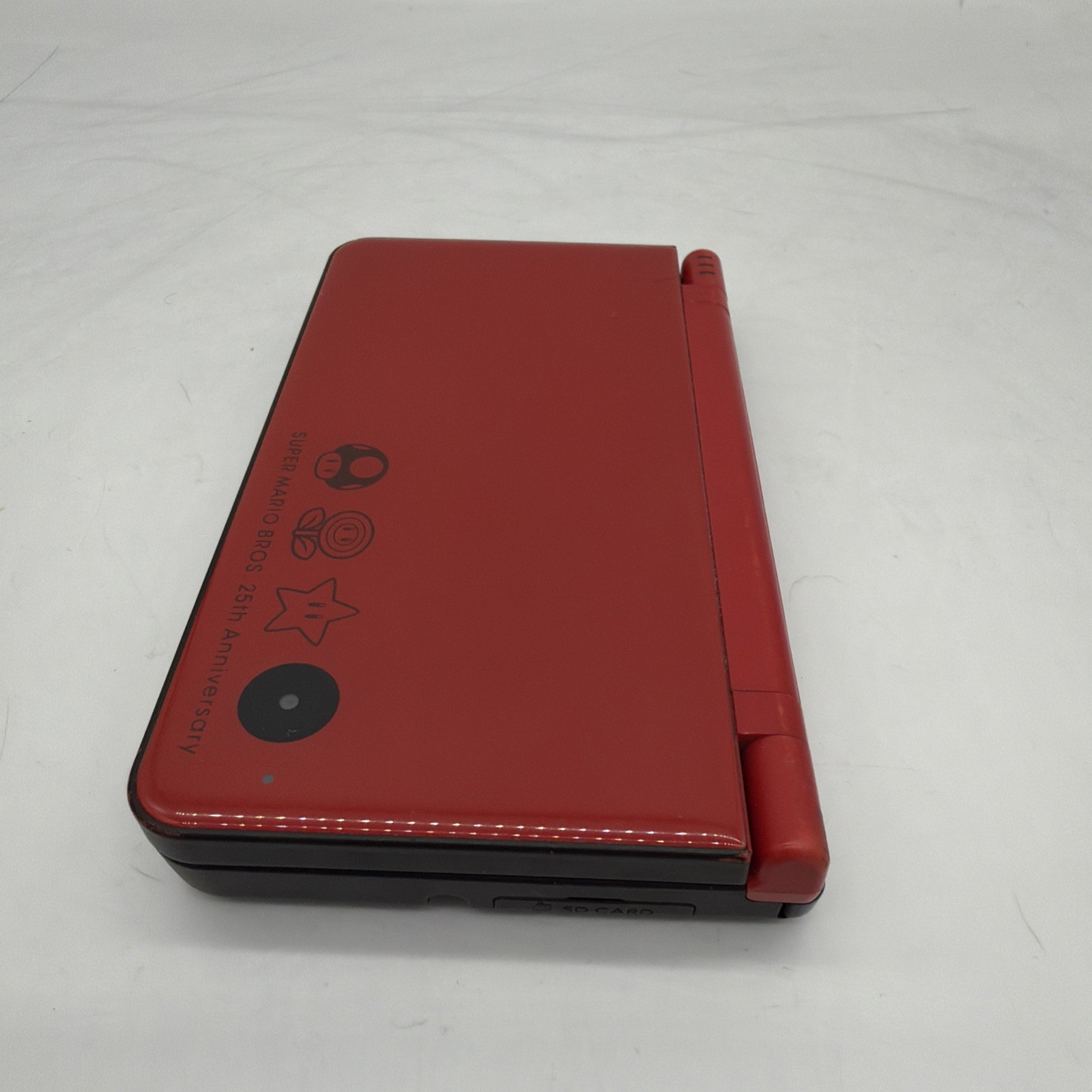 Nintendo DSi XL Red Mario 25th Anniversary Console PARTS ONLY UNTESTED