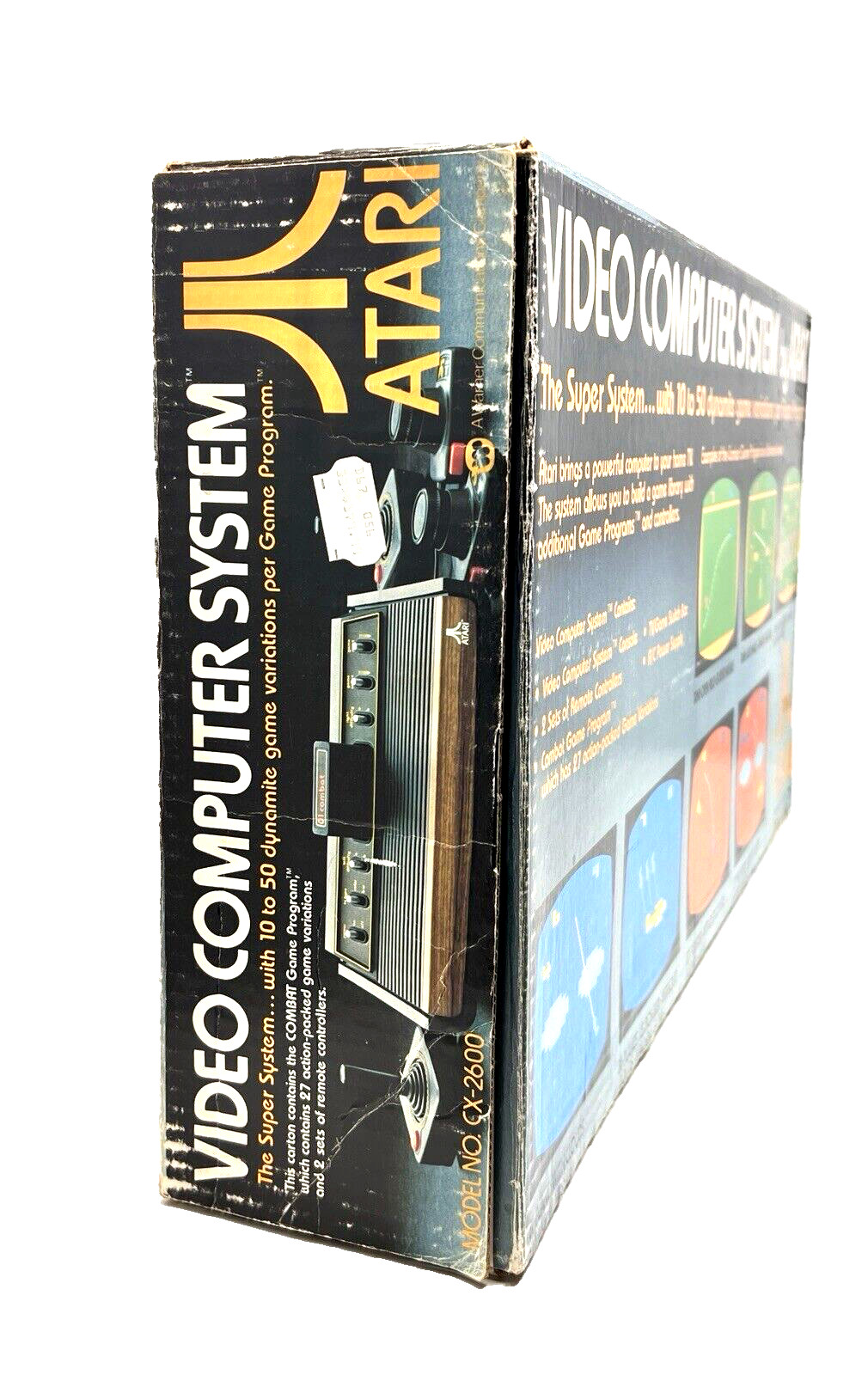 Holy Grail HEAVY SIXER 6er, LOW SERIAL! Near MINT & COMPLETE in Box ATARI CX2600