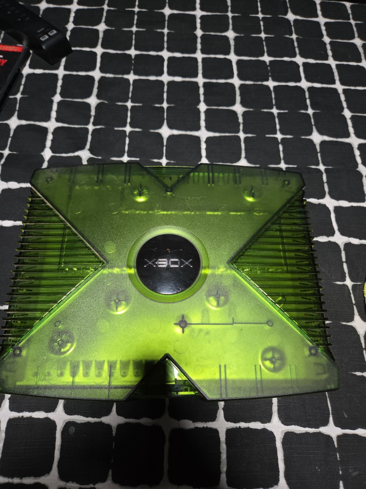 Xbox Original Green Halo Special Edition Console ONLY Microsoft